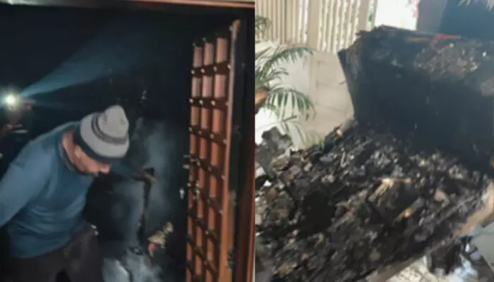 വിവാഹനിശ്ചയത്തിനായി പോകാൻ മണിക്കൂറുകൾ മാത്രം; ഉറങ്ങിക്കിടക്കുമ്പോൾ വീടിന് തീപിടിച്ച് വൻ ദുരന്തം; നാലംഗ കുടുംബം വെന്ത് മരിച്ചു; നടുക്കം മാറാതെ നാട്ടുകാർ