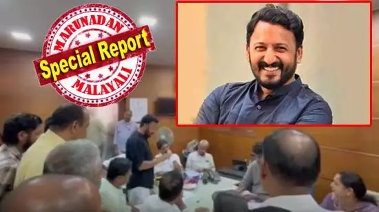 അമ്മയുടെ ചികിത്സക്കെടുത്ത വായ്പ്പ കുടിശ്ശികയായി; യൂത്ത് കോണ്ഗ്രസുകാരനായ യുഡിഎഫ് സ്ഥാനാര്ഥിയുടെ നാമനിര്ദേശ പത്രിക തള്ളിക്കാന് ബിജെപിയുടെ ശ്രമം; ചട്ടവും നിയമവും പറഞ്ഞ് വരണാധികാരിക്ക് മുന്നില് കത്തിക്കയറി രാഹുല് മാങ്കൂട്ടത്തില്; നാമനിര്ദേശ പത്രിക സ്വീകരിച്ച് റിട്ടേണിങ് ഓഫീസര്; പാലക്കാട് യുഡിഎഫിന്റെ പോരാളിയായി തെരഞ്ഞെടുപ്പു ഗോദയില് നിറഞ്ഞ് രാഹുല് അമ്മയുടെ ചികിത്സക്കെടുത്ത വായ്പ്പ കുടിശ്ശികയായി; യൂത്ത് കോണ്ഗ്രസുകാരനായ യുഡിഎഫ് സ്ഥാനാര്ഥിയുടെ നാമനിര്ദേശ പത്രിക തള്ളിക്കാന് ബിജെപിയുടെ ശ്രമം; ചട്ടവും നിയമവും പറഞ്ഞ് വരണാധികാരിക്ക് മുന്നില് കത്തിക്കയറി രാഹുല് മാങ്കൂട്ടത്തില്; നാമനിര്ദേശ പത്രിക സ്വീകരിച്ച് റിട്ടേണിങ് ഓഫീസര്; പാലക്കാട് യുഡിഎഫിന്റെ പോരാളിയായി തെരഞ്ഞെടുപ്പു ഗോദയില് നിറഞ്ഞ് രാഹുല്