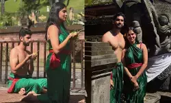 ഇവിടുത്തെ ആചാരങ്ങൾ വ്യത്യസ്തം, ഒരിക്കലും മറക്കാനാവാത്ത അനുഭവം; ബാലിയിലെ പുണ്യതീർഥത്തിൽ ആചാരങ്ങള്‍ നടത്തി സ്വാസികയും പ്രേമും; വൈറലായി ചിത്രങ്ങൾ