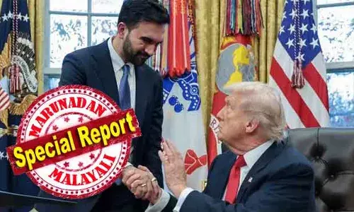 നെതന്യാഹു ന്യൂയോര്ക്കില് വന്നാല് അറസ്റ്റു ചെയ്യുമോ? മംദാനിയ്ക്ക് വിചിത്രമായ ചില കാഴ്ചപ്പാടുകളുണ്ടെന്നും നമ്മളെല്ലാം മാറുന്നവരാണെന്നും തന്റെ സ്വന്തം കാഴ്ചപ്പാടുകള് പോലും മാറിയിട്ടുണ്ടെന്നും ട്രംപ്! ആ കൂടിക്കാഴ്ച വിജയകരം; ഇനി ന്യുയോര്ക്ക് മേയര് കമ്യൂണിസ്റ്റ് ഭീകരന് അല്ല; ന്യുയോര്ക്കിലെ ജനാധിപത്യത്തെ ട്രംപും അംഗീകരിക്കുമ്പോള് നെതന്യാഹു ന്യൂയോര്ക്കില് വന്നാല് അറസ്റ്റു ചെയ്യുമോ? മംദാനിയ്ക്ക് വിചിത്രമായ ചില കാഴ്ചപ്പാടുകളുണ്ടെന്നും നമ്മളെല്ലാം മാറുന്നവരാണെന്നും തന്റെ സ്വന്തം കാഴ്ചപ്പാടുകള് പോലും മാറിയിട്ടുണ്ടെന്നും ട്രംപ്! ആ കൂടിക്കാഴ്ച വിജയകരം; ഇനി ന്യുയോര്ക്ക് മേയര് കമ്യൂണിസ്റ്റ് ഭീകരന് അല്ല; ന്യുയോര്ക്കിലെ ജനാധിപത്യത്തെ ട്രംപും അംഗീകരിക്കുമ്പോള്