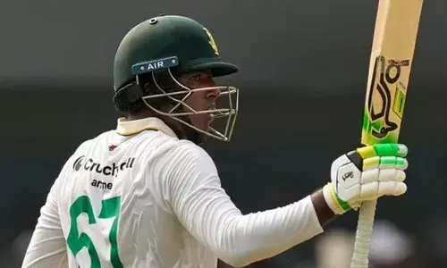 വിക്കറ്റ് വീഴ്ത്താനാവാതെ ഇന്ത്യ; അര്‍ധസെഞ്ചുറി കടന്ന് മുത്തുസാമി; നിലയുറപ്പിച്ച് വെരിയെന്നെ; ഗുവാഹത്തി ടെസ്റ്റിൽ ദക്ഷിണാഫ്രിക്ക മികച്ച സ്കോറിലേക്ക്