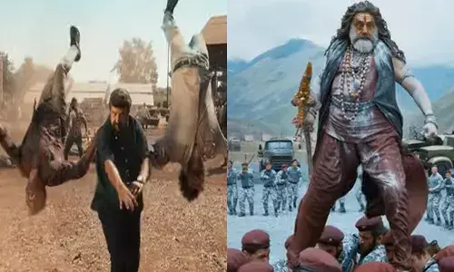 ഇടികൊണ്ട വില്ലന്മാർ ആകാശത്ത് പറക്കുന്ന കാഴ്ച; അന്തരീക്ഷത്ത് പൊടി പറത്തി ബാലയ്യയുടെ ഉഗ്ര താണ്ഡവം; ചിത്രം അഖണ്ഡ 2 ട്രെയിലർ പുറത്തിറങ്ങി; മാസ്സ് കാ ബാപ്പ് എന്ന് ആരാധകർ