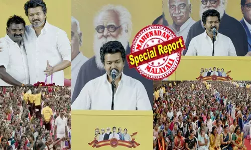 യെപ്പാ..എന്നല്ലാമേ പണ്ട്രാഗ ഇവ..മക്കളെ ഉങ്കള്‍ക്ക് നല്ല തെരിയുമേ..; ഇവിടെ നേരെ ഒരു ബസ് സ്റ്റാന്‍ഡ് പോലും ഇല്ലെന്ന് ഉറക്കെ പറഞ്ഞുകൊണ്ട് കാഞ്ചിപുരത്ത് വീണ്ടും എന്‍ട്രി നടത്തി തലൈവര്‍; ആവേശത്തിലായ അണികളും; ഉള്ളരങ്ങ് പരിപാടിയിലൂടെ ടിവികെ യുടെ തിരിച്ചുവരവ്; ദളപതി തമിഴ് മണ്ണിന്റെ മുഖ്യനാകുമോ?