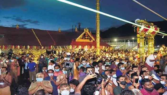അയ്യപ്പ ദര്‍ശനത്തിനായി ഭക്തരുടെ പ്രവാഹം  തുടരുന്നു; ഇതുവരെ എത്തിയത് ആറരലക്ഷം പേര്‍