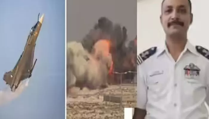 ആ വിങ്ങ് കമാൻഡറുടെ ആദരവ് സൂചകമായി എയര്‍ഷോ പുനരാരംഭിച്ച അധികൃതർ; എല്ലാം കൃത്യമായി അന്വേഷിക്കുമെന്ന ഉറപ്പും; തേജസിനെ പറത്തിയ പൈലറ്റ് ഇന്ത്യക്കാരുടെ വിങ്ങുന്ന ഓർമ്മയാകുമ്പോൾ