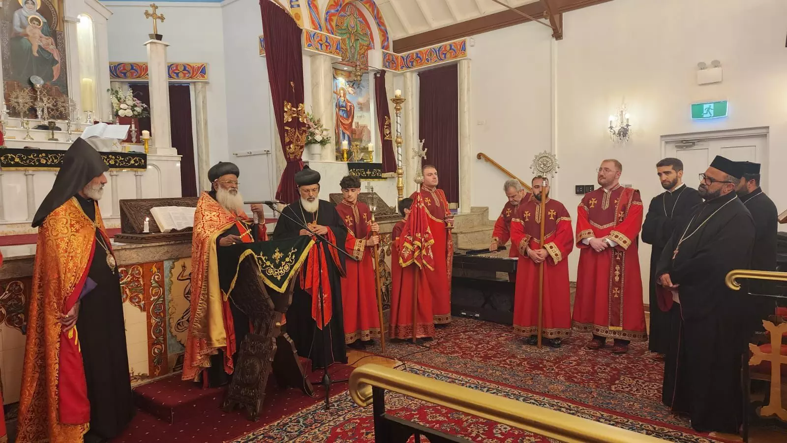 ആര്മിനിയന് സഭാ ആസ്ഥാനത് കാതോലിക്കാ ബാവക്ക് ഊഷ്മള വരവേല്പ്പ് :നൈജീരിയയിലെ അക്രമങ്ങളില് ലോകനേതാക്കള് ഇടപെടണമെന്ന് ബാവ ആര്മിനിയന് സഭാ ആസ്ഥാനത് കാതോലിക്കാ ബാവക്ക് ഊഷ്മള വരവേല്പ്പ് :നൈജീരിയയിലെ അക്രമങ്ങളില് ലോകനേതാക്കള് ഇടപെടണമെന്ന് ബാവ