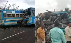 തെങ്കാശിയില് സ്വകാര്യ ബസുകള് കൂട്ടിയിടിച്ച് വന് അപകടം; ആറ് പേര് മരിച്ചു, 28 പേര്ക്ക് പരിക്ക്; ഡ്രൈവറുടെ അശ്രദ്ധയെന്ന് ദൃക്സാക്ഷികള് തെങ്കാശിയില് സ്വകാര്യ ബസുകള് കൂട്ടിയിടിച്ച് വന് അപകടം; ആറ് പേര് മരിച്ചു, 28 പേര്ക്ക് പരിക്ക്; ഡ്രൈവറുടെ അശ്രദ്ധയെന്ന് ദൃക്സാക്ഷികള്