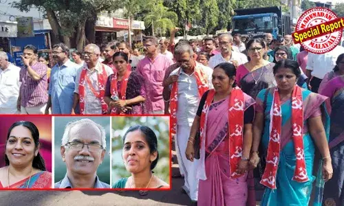 കണ്ണൂരില്‍ എല്‍ഡിഎഫ് ഏകാധിപത്യം; ആന്തൂര്‍, കണ്ണപുരം പഞ്ചായത്തുകളില്‍ മത്സരം ഇല്ലാതെ 11 വാര്‍ഡുകളില്‍ വിജയം; ജില്ലയില്‍ 14 സീറ്റുകള്‍ ഉറപ്പിച്ചു; ആന്തൂരില്‍ അഞ്ച് സീറ്റിലും കണ്ണപുരത്ത് ആറിടത്തും ഇടതുമുന്നണിക്ക് ജയം; തട്ടിക്കൊണ്ടുപോയെന്ന് ഡിസിസി ആരോപിച്ച സ്ഥാനാര്‍ഥിയെ പിന്‍വലിച്ചു; ജനാധിപത്യം കശാപ്പ് ചെയ്തെന്ന് കോണ്‍ഗ്രസ്