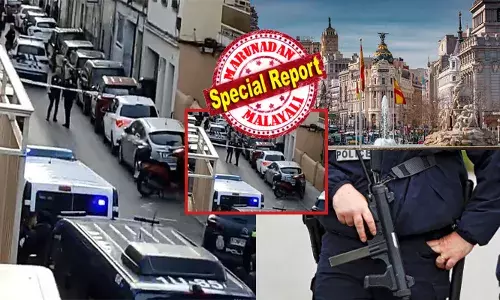 വേദന കൊണ്ട് നിലവിളിച്ചോടുന്ന ആൾക്കാരെ കണ്ട് ജനങ്ങൾ ഭയന്നോടി; ഒരു തിരക്കേറിയ നഗരത്തിന് ചുറ്റും പേടിപ്പെടുത്തുന്ന കാഴ്ചകൾ; മാഡ്രിഡിനെ നടുക്കി കത്തി ആക്രമണം; അല്ലാഹു അക്ബർ എന്ന് ഉച്ചത്തിൽ വിളിച്ച് മൂന്ന് പേരെ കുത്തി പരിക്കേൽപ്പിക്കൽ; അക്രമിയെ വെടിവെച്ച് കീഴ്‌പ്പെടുത്തിയെന്ന് പോലീസ്; ഭീകരാക്രമണ സാധ്യത അന്വേഷിക്കുന്നു