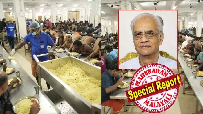 ശബരിമലയില്‍ അയ്യപ്പന്മാര്‍ക്ക് ഇനിമുതല്‍ സദ്യ നല്‍കും; പപ്പടവും പായസവുമെല്ലാം അടങ്ങിയ കേരളീയ സദ്യ; അന്നദാന മെനുവില്‍ മാറ്റം വരുത്തിയെന്ന് ദേവസ്വം ബോര്‍ഡ് പ്രസിഡന്റ്; അയ്യപ്പന്‍മാര്‍ക്ക് നല്ല ഭക്ഷണം നല്‍കാന്‍ ഭക്തജനങ്ങള്‍ നല്‍കുന്ന പണമാണ്; ആ പണം ഉപയോഗിച്ചു നല്ല സദ്യനല്‍കുമെന്ന് കെ ജയകുമാര്‍