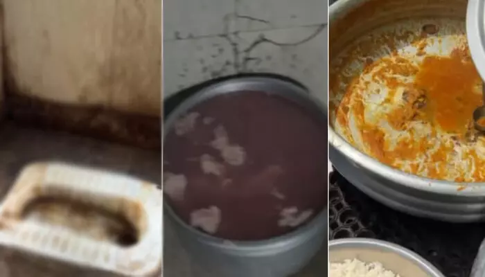 പന്തളത്ത് ഹോട്ടലുകളിൽ ഭക്ഷ്യവകുപ്പിന്റെ പരിശോധന; ചിക്കൻ കഴുകുന്നത് ക്ലോസറ്റിന് മുകളിൽ, ഭക്ഷണ സാധനങ്ങൾ സൂക്ഷിച്ചത് കക്കൂസില്; ഇതരസംസ്ഥാന തൊഴിലാളികൾ നടത്തിയിരുന്ന ഹോട്ടലുകൾ പൂട്ടിച്ചു പന്തളത്ത് ഹോട്ടലുകളിൽ ഭക്ഷ്യവകുപ്പിന്റെ പരിശോധന; ചിക്കൻ കഴുകുന്നത് ക്ലോസറ്റിന് മുകളിൽ, ഭക്ഷണ സാധനങ്ങൾ സൂക്ഷിച്ചത് കക്കൂസില്; ഇതരസംസ്ഥാന തൊഴിലാളികൾ നടത്തിയിരുന്ന ഹോട്ടലുകൾ പൂട്ടിച്ചു