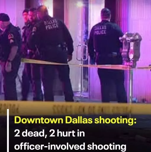 ഡാലസ് ഡൗണ്‍ടൗണില്‍ വെടിവയ്പ്പ്: 2 മരണം, നിരവധി പേര്‍ക്ക് പരിക്ക്