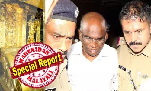 കാലത്തിന്റെ കാവ്യ നീതിയില്‍ വാസു വിലങ്ങണിഞ്ഞപ്പോള്‍! നീല സഫാരി സൂട്ടും ധരിച്ചു അധികാര ധാര്‍ഷ്ട്യത്തിന്റെ ശരീര ഭാഷയുമായി കോടതിയുടെ ഇടനാഴിയില്‍ കറങ്ങി നടന്ന മഹാപാപിയെന്ന് അഡ്വ അഭിലാഷ്; ശബരിമലയിലെ സ്വര്‍ണ്ണ കൊള്ള സംഘടിത കുറ്റകൃത്യമല്ലേ? വിലങ്ങില്‍ ചര്‍ച്ചയായത് അയ്യപ്പ സാക്ഷ്യം; നിയമം നടപ്പാക്കിയവര്‍ക്കെതിരെ നടപടി വരും