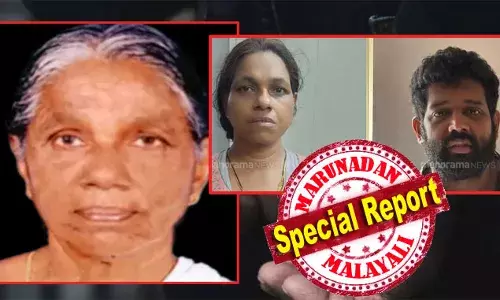 45കാരിയായ കാമുകിയുടെ അമ്മയെ കൊന്ന ശേഷം കാമുകന്‍ പോയത് മാലയിട്ട് ശബരിമലയിലേക്ക്; മരിച്ച അമ്മൂമ്മയുടെ കൊച്ചുമകന്റെ അയല്‍വാസിയായ കൂട്ടുകാരന്റെ സന്നിധാന യാത്ര അറിഞ്ഞത് പോലീസിന് സംശയമായി; മോഷ്ടിച്ച സ്വര്‍ണ്ണം പണയം വച്ചു കിട്ടിയ പണവുമായി മല ചവിട്ടി; മുണ്ടൂരില്‍ സന്ധ്യയേയും കാമുകനേയും അഴിക്കുള്ളിലാക്കിയതും ധര്‍മ്മ ശാസ്താ ഇടപെടല്‍! മുണ്ടൂരില്‍ തങ്കമണിയെ കൊന്ന അവിഹിതം അഴിക്കുള്ളില്‍