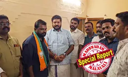 ഒരാഴ്ച മുന്‍പ് ബിജെപിയില്‍ ചേര്‍ന്ന യൂത്ത് കോണ്‍ഗ്രസ് സംസ്ഥാന സെക്രട്ടറിക്ക് ഇപ്പോള്‍ അതൊന്നും ഓര്‍മയില്ല! കാവി ഷാള്‍ അണിയിച്ച ബിജെപി ജില്ലാ പ്രസിഡന്റിനെ അറിയില്ല; കിലുക്കത്തിലെ കിട്ടുണ്ണിയെ പോലെ കുന്നന്താനത്തുകാരന്‍ അഖില്‍ ഓമനക്കുട്ടന്‍