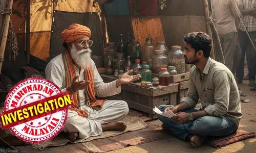 ലൈംഗിക പ്രശ്നങ്ങൾക്ക് ഉടൻ പരിഹാരമെന്ന ബോർഡ് കണ്ട് ചികിത്സയ്ക്കെത്തി; ദേവരാജ് ബ്യൂട്ടി കഴിച്ചാൽ എല്ലാം ശരിയാകുമെന്ന് റോഡരികിലെ ടെന്റിനുള്ളിലെ ഗുരുജി; ടെക്കിക്ക് നഷ്ടമായത് 48 ലക്ഷം രൂപ; വൃക്കയും തകരാറിലായി; വ്യാജ വൈദ്യനെതിരെ കേസ് ലൈംഗിക പ്രശ്നങ്ങൾക്ക് ഉടൻ പരിഹാരമെന്ന ബോർഡ് കണ്ട് ചികിത്സയ്ക്കെത്തി; ദേവരാജ് ബ്യൂട്ടി കഴിച്ചാൽ എല്ലാം ശരിയാകുമെന്ന് റോഡരികിലെ ടെന്റിനുള്ളിലെ ഗുരുജി; ടെക്കിക്ക് നഷ്ടമായത് 48 ലക്ഷം രൂപ; വൃക്കയും തകരാറിലായി; വ്യാജ വൈദ്യനെതിരെ കേസ്