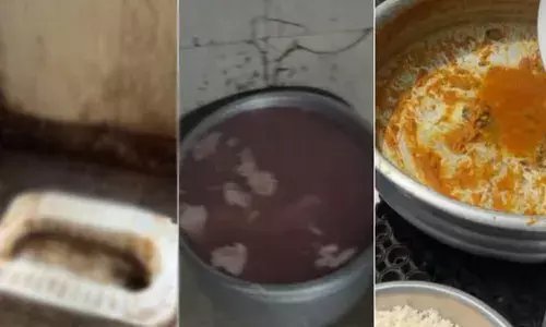 പന്തളത്ത് ഹോട്ടലുകളിൽ ഭക്ഷ്യവകുപ്പിന്റെ പരിശോധന; ചിക്കൻ കഴുകുന്നത് ക്ലോസറ്റിന് മുകളിൽ, ഭക്ഷണ സാധനങ്ങൾ സൂക്ഷിച്ചത് കക്കൂസില്; ഇതരസംസ്ഥാന തൊഴിലാളികൾ നടത്തിയിരുന്ന ഹോട്ടലുകൾ പൂട്ടിച്ചു പന്തളത്ത് ഹോട്ടലുകളിൽ ഭക്ഷ്യവകുപ്പിന്റെ പരിശോധന; ചിക്കൻ കഴുകുന്നത് ക്ലോസറ്റിന് മുകളിൽ, ഭക്ഷണ സാധനങ്ങൾ സൂക്ഷിച്ചത് കക്കൂസില്; ഇതരസംസ്ഥാന തൊഴിലാളികൾ നടത്തിയിരുന്ന ഹോട്ടലുകൾ പൂട്ടിച്ചു