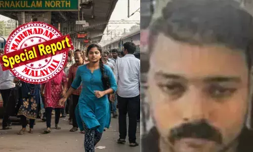 ട്രെയിൻ കാത്ത് നിൽക്കെ കടന്നു പിടിച്ച് യുവാവ്; വീഡിയോ എടുക്കാൻ തുടങ്ങിയപ്പോൾ കൈ തട്ടിമാറ്റി ഓടി; മാലയുണ്ടാകും എന്ന് വിചാരിച്ചിട്ടാവാമെന്ന് കണ്ടു നിന്ന സ്ത്രീ; പ്രതിയെ പിടികൂടിയത് പെൺകുട്ടിയുടെ നിലവിളി കേട്ട് പിന്നാലെ കൂടിയവർ; മുഖം മറച്ച് വീഡിയോ പോസ്റ്റ് ചെയ്തത് പ്രതിയുടെ മകളെ ഓർത്ത്; സോഷ്യൽ മീഡിയയിൽ നെഗറ്റീവ് കമന്റുകളും