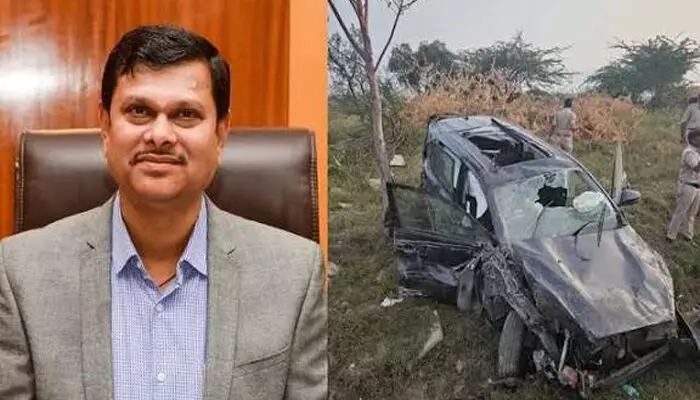 ജെവാർഗി ബൈപാസിന് സമീപം കേട്ടത് ഉഗ്ര ശബ്ദം; നിയന്ത്രണം തെറ്റിയെത്തിയ ഇന്നോവ കാർ മറിഞ്ഞ് അപകടം; കർണാടകയിൽ മുതിർന്ന ഐഎഎസ് ഉദ്യോ​ഗസ്ഥനും സഹോദരന്മാർക്കും ദാരുണാന്ത്യം