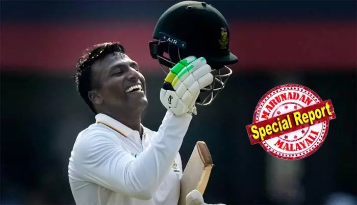 ഇന്ത്യയിലെത്തിയത് പാക്കിസ്ഥാനിലെ അത്ഭുത പ്രകടനത്തിന് പിന്നാലെ; എന്നിട്ടും ആദ്യ ടെസ്റ്റില്‍ ബെഞ്ചില്‍; രണ്ടാം ടെസ്റ്റില്‍ നിര്‍ണ്ണായക സെഞ്ചുറിയും ചെറുത്തു നിന്ന സായി സുദര്‍ശന്റെ വിക്കറ്റും; ഗുവാഹത്തിയില്‍ ഇന്ത്യയെ വട്ടംചുറ്റിച്ച ഇന്ത്യന്‍ വംശജന്‍; ആരാണ് ഓള്‍ റൗണ്ടര്‍ സെനുരാന്‍ മുത്തുസാമി