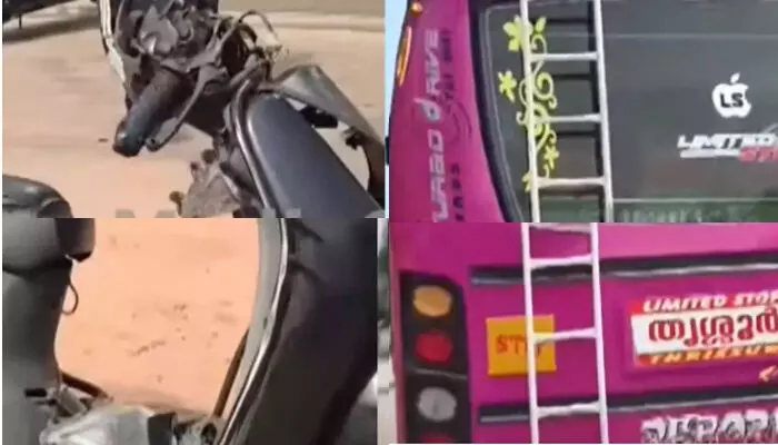 സ്റ്റോപ്പിലെത്താൻ മത്സര ഓട്ടം; മറ്റൊരു ബസിനെ ഓവർ ടേക്ക് ചെയ്യാൻ ശ്രമിക്കുന്നതിനിടെ ഉഗ്ര ശബ്ദം; അമിത വേഗതിയിലെത്തിയ ബസിടിച്ച് യുവതിക്ക് ദാരുണാന്ത്യം; നടുക്കം മാറാതെ നാട്ടുകാർ