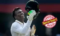 ഇന്ത്യയിലെത്തിയത് പാക്കിസ്ഥാനിലെ അത്ഭുത പ്രകടനത്തിന് പിന്നാലെ; എന്നിട്ടും ആദ്യ ടെസ്റ്റില്‍ ബെഞ്ചില്‍; രണ്ടാം ടെസ്റ്റില്‍ നിര്‍ണ്ണായക സെഞ്ചുറിയും ചെറുത്തു നിന്ന സായി സുദര്‍ശന്റെ വിക്കറ്റും; ഗുവാഹത്തിയില്‍ ഇന്ത്യയെ വട്ടംചുറ്റിച്ച ഇന്ത്യന്‍ വംശജന്‍; ആരാണ് ഓള്‍ റൗണ്ടര്‍ സെനുരാന്‍ മുത്തുസാമി