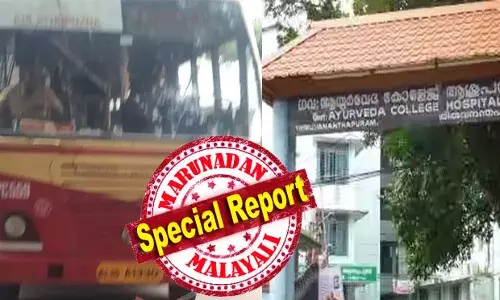 കുളത്തുപ്പുഴയില്‍ നിന്ന് തിരുവനന്തപുരം ലക്ഷ്യമാക്കി കുതിച്ച കെഎസ്ആര്‍ടിസി ബസ്; ഇടയ്ക്ക് അമ്മയോടൊപ്പം നടു വയ്യാതെ കയറിയ യുവതിയുടെ നിലവിളി; വേദന കൊണ്ട് ഒന്ന് അനങ്ങാന്‍ പറ്റാത്ത അവസ്ഥ; ഞൊടിയിടയില്‍ വളയം പിടിച്ച് ആക്‌സിലറേറ്റര്‍ ആഞ്ഞ് ചവിട്ടി ഡ്രൈവര്‍ ചേട്ടന്‍; കൂടെ നിന്ന് കണ്ടക്ടറും; ഒരു ജീവന് കരുതലാകുന്ന കാഴ്ച; തിരുവനന്തപുരം ആയുര്‍വേദ കോളേജിലേക്ക് ബസ് ഓടിയെത്തിയപ്പോള്‍