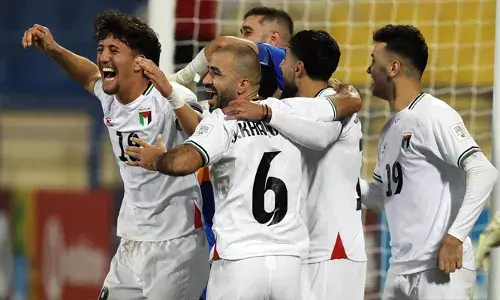 ഞങ്ങളുടെ കുട്ടികളെ ഒന്നു ചിരിപ്പിക്കാൻ കഴിഞ്ഞാൽ അത് ഓരോ കളിക്കാരനും അഭിമാനം; ആവേശപ്പോരിൽ ശക്തരായ ലിബിയയെ തകർത്തത് പെനാൽറ്റി ഷൂട്ടൗട്ടിൽ; അറബ് കപ്പിൽ യോഗ്യത നേടി ഫലസ്തീൻ