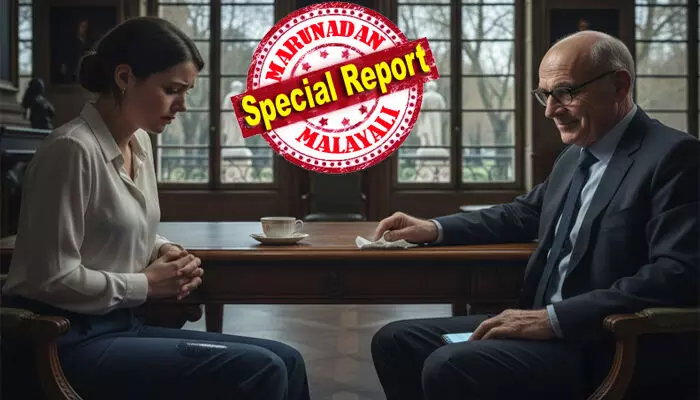 ഇന്റർവ്യൂവിന് എത്തിയവർക്ക് ചായയിൽ കലർത്തി നൽകിയത് മയക്കുമരുന്ന്; പിന്നാലെ അഭിമുഖത്തിന്റെ ഭാഗമെന്ന വ്യാജേന ഉദ്യോഗാർഥികളുമായി നടക്കാനിറങ്ങും; ഗുളികകൾ പ്രവർത്തിച്ചു തുടങ്ങുന്നതോടെ സ്ത്രീകൾക്ക് മൂത്രശങ്ക; പൊതുസ്ഥലത്ത് മൂത്രമൊഴിക്കാൻ ആവശ്യപ്പെട്ട് ഫ്രഞ്ച് ഉദ്യോഗസ്ഥൻ; അപമാനിച്ചത് 200ലധികം യുവതികളെ