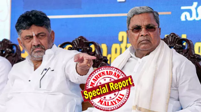 വാക്കുപാലിക്കുന്നതാണ് ഏറ്റവും വലിയ കരുത്ത്; കര്‍ണാടകയിലെ മുഖ്യമന്ത്രി തര്‍ക്കത്തിനിടെ  ഹൈക്കമാന്‍ഡിനെ ലക്ഷ്യമാക്കി ഡി.കെ. ശിവകുമാറിന്റെ ഒളിയമ്പ്;  ഡികെ ശിവകുമാറിനെയും സിദ്ധരാമയ്യയെയും ഡല്‍ഹിയിലേക്ക് വിളിപ്പിച്ചു ഹൈക്കമാന്‍ഡ്; ഡികെയെ മുഖ്യമന്ത്രിയാക്കാന്‍ ക്ഷേത്രത്തില്‍ 1001 തേങ്ങയടിച്ച് യൂത്ത് കോണ്‍ഗ്രസ് പ്രവര്‍ത്തകര്‍