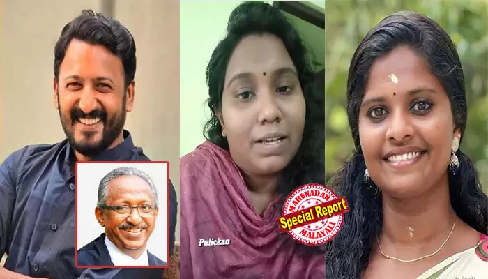 രാഹുല്‍ മാങ്കൂട്ടത്തിലിന് എതിരായ പരാതി സര്‍ക്കാര്‍ സ്പോണ്‍സേര്‍ഡ് നാടകം; സോളാര്‍ മോഡല്‍ ഗൂഢാലോചനയെന്ന് രാഹുലിന്റെ അഭിഭാഷകന്‍ ജോര്‍ജ് പൂന്തോട്ടം; എംഎല്‍എക്കെതിരെ എഐസിസിക്ക് പരാതി നല്‍കിയ സജനയ്ക്ക് ഭീഷണിയുമായി മഹിള കോണ്‍ഗ്രസ് നേതാവ്;   പുലിമുറുപ്പുള്ള ചെക്കന്റെ പവറൊന്ന് അറിയണമെന്നും കണക്ക് ചോദിക്കാനായി അവന്‍ തിരിച്ചെത്തുമെന്നും രഞ്ജിത പുളിക്കന്‍