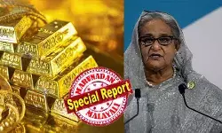 ബംഗ്ലാദേശ് മുന്‍ പ്രധാനമന്ത്രി ഷെയ്ഖ് ഹസീനയുടെ ബാങ്ക് ലോക്കറുകളില്‍ നിന്നും 10 കിലോ സ്വര്‍ണം പിടിച്ചെടുത്തു; പിടിച്ചെടുത്തവില്‍ സ്വര്‍ണ നാണയങ്ങള്‍, തങ്കകട്ടികള്‍, ആഭരണങ്ങള്‍ എന്നിവ; സ്വര്‍ണത്തിന്റെ മൂല്യം ഹസീന വെളിപ്പെടുത്തിയിട്ടുണ്ടോ എന്നും പരിശോധിക്കുന്നു
