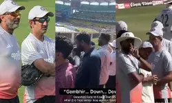 ഗംഭീർ ഗോ ഡൗൺ മുദ്രാവാക്യവുമായി ആരാധകർ; നിശബ്ദരാകാൻ ആംഗ്യം കാട്ടി മുഹമ്മദ് സിറാജ്; പ്രകോപിതനായി സഹ പരിശീലകൻ; വൈറലായി വീഡിയോ