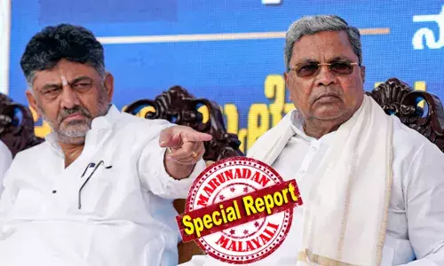 വാക്കുപാലിക്കുന്നതാണ് ഏറ്റവും വലിയ കരുത്ത്; കര്‍ണാടകയിലെ മുഖ്യമന്ത്രി തര്‍ക്കത്തിനിടെ  ഹൈക്കമാന്‍ഡിനെ ലക്ഷ്യമാക്കി ഡി.കെ. ശിവകുമാറിന്റെ ഒളിയമ്പ്;  ഡികെ ശിവകുമാറിനെയും സിദ്ധരാമയ്യയെയും ഡല്‍ഹിയിലേക്ക് വിളിപ്പിച്ചു ഹൈക്കമാന്‍ഡ്; ഡികെയെ മുഖ്യമന്ത്രിയാക്കാന്‍ ക്ഷേത്രത്തില്‍ 1001 തേങ്ങയടിച്ച് യൂത്ത് കോണ്‍ഗ്രസ് പ്രവര്‍ത്തകര്‍