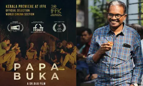 ഡോ. ബിജു ഒരുക്കിയ പപ്പ ബുക്കയുടെ കേരള പ്രീമിയർ ഐ.എഫ്.എഫ്.കെയിൽ; പ്രദർശനം ലോക സിനിമാ വിഭാഗത്തിൽ