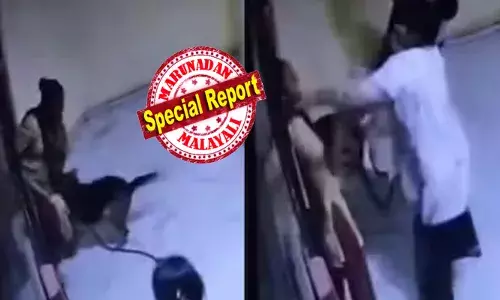 ഒരു യുവാവിന്റെ കൂടെ സ്റ്റെപ്പ് കയറി വന്ന വളർത്തുനായ; പെട്ടെന്ന് തൊട്ട് അടുത്തുകൂടി നടന്നുപോയ യുവതിയുടെ ശരീരത്തിൽ ചാടി വീണ് ആ ജർമ്മൻ ഷെപ്പേർഡ്; ചോദ്യം ചെയ്തതോടെ ഉടമയുടെ വിചിത്ര സ്വഭാവം; ഭയപ്പെടുത്തുന്ന ചിത്രങ്ങൾ പുറത്ത്