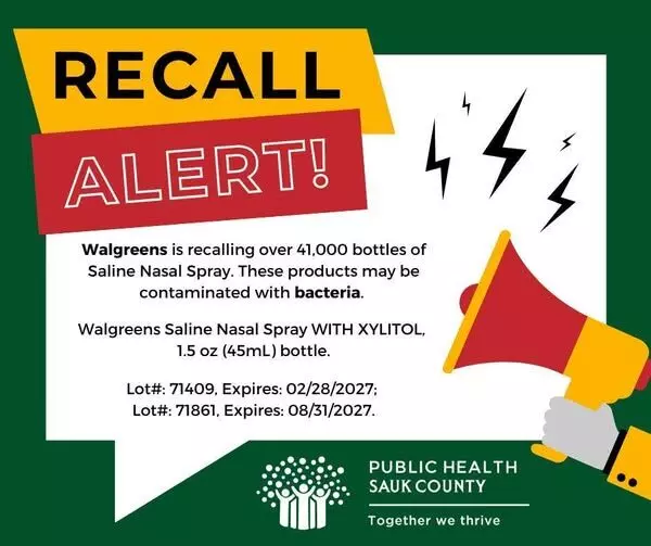 മൂക്കിലെ സ്‌പ്രേയുടെ 41,000 യൂണിറ്റുകള്‍ക്ക് അണുബാധ സാധ്യത; രാജ്യവ്യാപകമായി മരുന്ന് തിരിച്ചുവിളിച്ചു