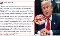 യുഎസിലേക്കുള്ള കുടിയേറ്റ മോഹികള്ക്ക് ട്രംപിന്റെ ഷോക്ക്! മൂന്നാം ലോക രാജ്യങ്ങളില് നിന്നുള്ള കുടിയേറ്റം സ്ഥിരമായി നിര്ത്തലാക്കും; ജോ ബൈഡന് നല്കിയ ഗ്രീന് കാര്ഡുകള് കൂട്ടത്തോടെ റദ്ദാക്കും; പാശ്ചാത്യ സംസ്കാരവുമായി പൊരുത്തപ്പെടാത്തവരെ നാടുകടത്തും; വൈറ്റ് ഹൗസിന് സമീപം അഫ്ഗാന് അഭയാര്ത്ഥി വെടിയുതിര്ത്ത സംഭവത്തെ തുടര്ന്ന് അമേരിക്കന് പ്രസിഡന്റിന്റെ കടുത്ത പ്രഖ്യാപനം യുഎസിലേക്കുള്ള കുടിയേറ്റ മോഹികള്ക്ക് ട്രംപിന്റെ ഷോക്ക്! മൂന്നാം ലോക രാജ്യങ്ങളില് നിന്നുള്ള കുടിയേറ്റം സ്ഥിരമായി നിര്ത്തലാക്കും; ജോ ബൈഡന് നല്കിയ ഗ്രീന് കാര്ഡുകള് കൂട്ടത്തോടെ റദ്ദാക്കും; പാശ്ചാത്യ സംസ്കാരവുമായി പൊരുത്തപ്പെടാത്തവരെ നാടുകടത്തും; വൈറ്റ് ഹൗസിന് സമീപം അഫ്ഗാന് അഭയാര്ത്ഥി വെടിയുതിര്ത്ത സംഭവത്തെ തുടര്ന്ന് അമേരിക്കന് പ്രസിഡന്റിന്റെ കടുത്ത പ്രഖ്യാപനം