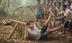 ജനവാസമേഖലയിൽ ഭീതി പരത്തിയ പുലിയെ പിടികൂടാൻ കെണിയൊരുക്കി; കൂടിനുള്ളിൽ ആടിനെ കെട്ടിയിട്ടു; രാത്രി കൂട്ടിനുള്ളിൽ ബഹളം; വിവരമറിഞ്ഞെത്തിയ വനംവകുപ്പ് ഉദ്യോഗസ്ഥർ കണ്ടത്