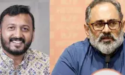 മാങ്കൂട്ടത്തിലിനെ പോലുള്ളവര്‍ കഴിയേണ്ടത് ജയിലിലാണെന്ന് രാജീവ് ചന്ദ്രശേഖര്‍; പരാതിക്ക് പിന്നില്‍ സിപിഎം-ബി.ജെ.പി ബന്ധമുണ്ടെന്ന വാദം വിഡ്ഢിത്തമെന്ന് ബിജെപി അധ്യക്ഷന്‍