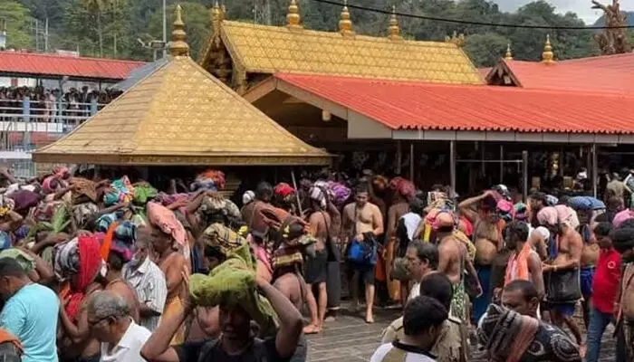 ശബരിമലയില്‍ അന്നദാനത്തിന് ചൊവ്വാഴ്ച മുതല്‍ സദ്യ; വിളമ്പുന്നത് സ്റ്റീല്‍ പാത്രങ്ങളില്‍