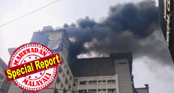 അതിവേഗം ഒന്‍പതാം നിലയിലെ തീ നിയന്ത്രണ വിധേയമാക്കി; എട്ടാം നിലയില്‍ അടക്കമുള്ള രോഗികളെ മാറ്റി മുന്‍കുരതല്‍; മുകളിലേക്ക് കത്തിയുയര്‍ന്ന തീ താഴേയ്ക്ക് പടര്‍ന്നില്ല; കോഴിക്കോട് ബേബി മെമ്മോറില്‍ ആശുപത്രിയില്‍ സ്ഥിതി നിയന്ത്രണ വിധേയം; അതിവേഗ രക്ഷാപ്രവര്‍ത്തനം തുണയായി; ആശങ്ക നീങ്ങുമ്പോള്‍