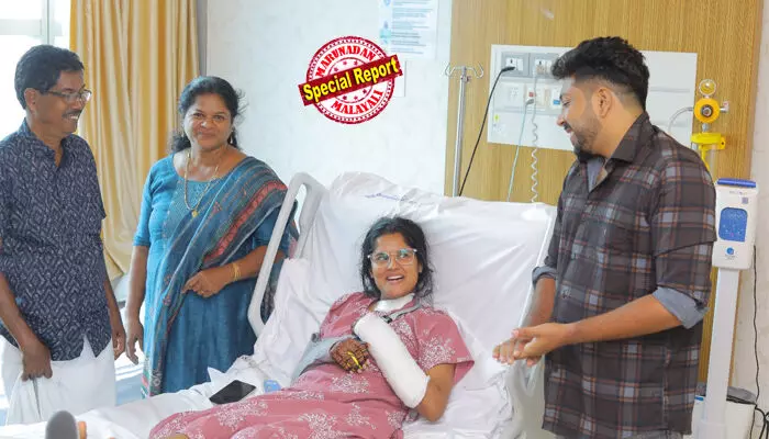 എന്റെ ചിന്ത മുഴുവന്‍ ഷാരോണിനെക്കുറിച്ചായിരുന്നു; എന്റെ ജീവിതമോ പോയി, ഷാരോണിന് കൂടി അതുണ്ടാകരുതെന്നാണ് ഓര്‍ത്തത്; എന്നാല്‍ ഷാരോണ്‍ എന്നെ ചേര്‍ത്തുപിടിച്ച് ഒപ്പം നിന്നു: അത്യാഹിത വിഭാഗത്തിലെ കല്യാണത്തിന് ശേഷം ആവണി ആദ്യമായി മനസ്സ് തുറന്നു; ആരോഗ്യം വീണ്ടെടുത്ത ശേഷം ചെറിയ ഒരു വിവാഹസല്‍ക്കാരം