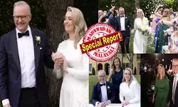 കോട്ടിൽ വെള്ള റോസപൂ.. വച്ച് നിറഞ്ഞ ചിരിയുമായി അവളുടെ കൈപിടിച്ച് വിവാഹ വേദിയിലേക്ക്; ക്യൂട്ട് സ്മൈലിൽ നീണ്ട വെള്ള ഗൗണ് അണിഞ്ഞെത്തിയ വധുവും; ചുറ്റും പാറിപറക്കുന്ന വർണക്കടലാസുകള്ക്കിടയിലൂടെ കപ്പിൾ എൻട്രി; തന്റെ എല്ലാമെല്ലാമായ പങ്കാളിയെ ഒടുവിൽ വിവാഹം ചെയ്ത് ആസ്ട്രേലിയൻ പ്രധാനമന്ത്രി; പ്രണയം പൂവണിഞ്ഞ ആ നിമിഷം; കളർഫുള്ളായി ചടങ്ങുകൾ കോട്ടിൽ വെള്ള റോസപൂ.. വച്ച് നിറഞ്ഞ ചിരിയുമായി അവളുടെ കൈപിടിച്ച് വിവാഹ വേദിയിലേക്ക്; ക്യൂട്ട് സ്മൈലിൽ നീണ്ട വെള്ള ഗൗണ് അണിഞ്ഞെത്തിയ വധുവും; ചുറ്റും പാറിപറക്കുന്ന വർണക്കടലാസുകള്ക്കിടയിലൂടെ കപ്പിൾ എൻട്രി; തന്റെ എല്ലാമെല്ലാമായ പങ്കാളിയെ ഒടുവിൽ വിവാഹം ചെയ്ത് ആസ്ട്രേലിയൻ പ്രധാനമന്ത്രി; പ്രണയം പൂവണിഞ്ഞ ആ നിമിഷം; കളർഫുള്ളായി ചടങ്ങുകൾ