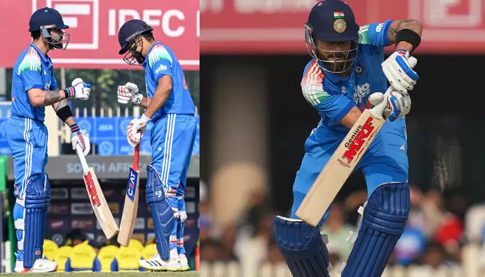 ഫിഫ്റ്റിയടിച്ച് കോഹ്ലി, നിലയുറപ്പിച്ച് രോഹിത് ശർമ്മ; ടോസ് നഷ്ടപ്പെട്ട് ബാറ്റിംഗിനിറങ്ങിയ ഇന്ത്യ മികച്ച നിലയിൽ; ദക്ഷിണാഫ്രിക്കയ്ക്കെതിരായ ആദ്യ ഏകദിനത്തിൽ പന്ത് പുറത്ത്; നാലാമനായി റുതുരാജ് ഗെയ്കവാദ് ഫിഫ്റ്റിയടിച്ച് കോഹ്ലി, നിലയുറപ്പിച്ച് രോഹിത് ശർമ്മ; ടോസ് നഷ്ടപ്പെട്ട് ബാറ്റിംഗിനിറങ്ങിയ ഇന്ത്യ മികച്ച നിലയിൽ; ദക്ഷിണാഫ്രിക്കയ്ക്കെതിരായ ആദ്യ ഏകദിനത്തിൽ പന്ത് പുറത്ത്; നാലാമനായി റുതുരാജ് ഗെയ്കവാദ്