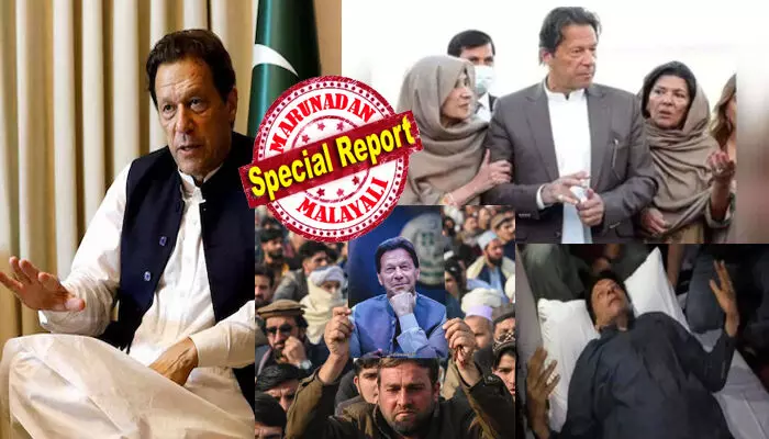 ഞങ്ങൾക്ക് ചേട്ടനെ..കാണണമെന്ന ആവശ്യവുമായി എത്തിയ ആ സഹോദരിമാർ; അദ്ദേഹം ജീവനോടെ ഉണ്ടോ..എന്ന ചോദ്യത്തിന് പോലും നേരെ മറുപടി കൊടുക്കാതെ മുഖം തിരിക്കൽ; ഇതോടെ ലോകത്തെ ആശങ്കയിലാക്കി ഇമ്രാൻ ഖാൻ ജയിലിൽ മരിച്ചുവെന്ന വാർത്തയും; യഥാർത്ഥത്തിൽ അന്ന് സംഭവിച്ചതെന്ത്?; എല്ലാത്തിനും കൃത്യത വരുത്തുമ്പോൾ ഞങ്ങൾക്ക് ചേട്ടനെ..കാണണമെന്ന ആവശ്യവുമായി എത്തിയ ആ സഹോദരിമാർ; അദ്ദേഹം ജീവനോടെ ഉണ്ടോ..എന്ന ചോദ്യത്തിന് പോലും നേരെ മറുപടി കൊടുക്കാതെ മുഖം തിരിക്കൽ; ഇതോടെ ലോകത്തെ ആശങ്കയിലാക്കി ഇമ്രാൻ ഖാൻ ജയിലിൽ മരിച്ചുവെന്ന വാർത്തയും; യഥാർത്ഥത്തിൽ അന്ന് സംഭവിച്ചതെന്ത്?; എല്ലാത്തിനും കൃത്യത വരുത്തുമ്പോൾ