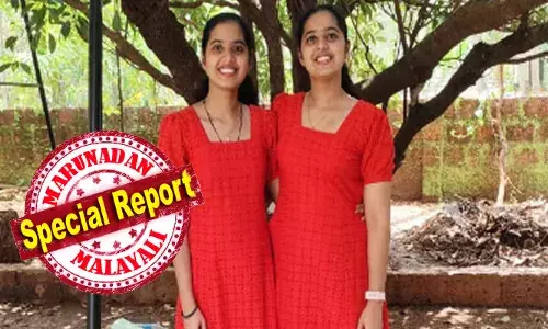 ഒരേ ദിവസം ഒരുമിച്ച് ജനിച്ച് പഠിച്ച് വളര്ന്നു; 23-ാം വയസ്സില് ഒരേ ദിവസം ഒരേ വകുപ്പില് ഒരേ തസ്തികയില് ഒരു സ്ഥലത്തു തന്നെ ജോലി നേടി: അപൂര്വ്വ നേട്ടവുമായി ഇരട്ടസഹോദരികള് ഒരേ ദിവസം ഒരുമിച്ച് ജനിച്ച് പഠിച്ച് വളര്ന്നു; 23-ാം വയസ്സില് ഒരേ ദിവസം ഒരേ വകുപ്പില് ഒരേ തസ്തികയില് ഒരു സ്ഥലത്തു തന്നെ ജോലി നേടി: അപൂര്വ്വ നേട്ടവുമായി ഇരട്ടസഹോദരികള്