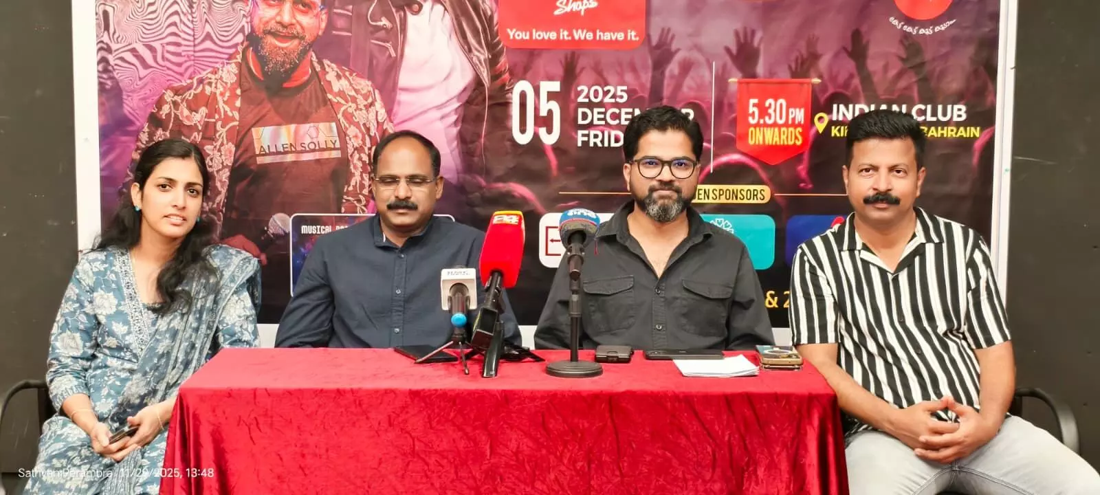 ബഹ്റൈന്‍ പ്രതിഭ വൈബ്സ് ഓഫ് ബഹ്റൈന്‍ ഡിസംബര്‍ 5ന്