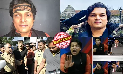 അഭിലാഷേ... ഒരു 30 സെക്കന്റ് തരൂ..ഡയലോഗിലൂടെ ചാനലുകളുടെ ചങ്ക്; ലണ്ടന്‍ സ്‌കൂള്‍ ഓഫ് ഇക്കണോമിക്‌സിലെ പൂര്‍വ്വ വിദ്യാര്‍ത്ഥി;   ഗാന്ധിയന്‍, സെന്റര്‍ റൈറ്റ്, പ്രോ ഹിന്ദു; ശബരിമല പ്രക്ഷോഭത്തില്‍ ആദ്യ അറസ്റ്റ്; ഹാദിയ ലൗ ജിഹാദ് ടേപ്പ് കോളിളക്കവും നടിമാര്‍ക്ക് എതിരായ അധിക്ഷേപവും പുരുഷ ആക്റ്റിവിസവും; മാങ്കൂട്ടത്തിലിനായി വാദിച്ചപ്പോള്‍ ജയില്‍; വിവാദങ്ങളുടെ തോഴനായ രാഹുല്‍ ഈശ്വര്‍ ആരാണ്?