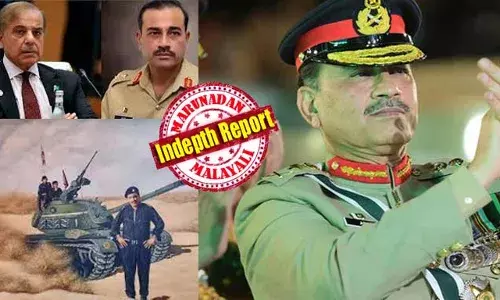 ഇതാ രണ്ടാം സിയാവുല്‍ഹഖ് ജനിക്കുന്നു! വീണ്ടും പുഞ്ചിരിക്കുന്ന വില്ലന്റെ അരങ്ങേറ്റം; ആണവ കടിഞ്ഞാണും ആര്‍മിയും പൂര്‍ണ്ണമായും അസിം മുനീറിന്റെ കൈകളില്‍; സൈനിക മേധാവിയെ പേടിച്ച് നാടുവിടുന്ന പ്രധാനമന്ത്രി; പാക്കിസ്ഥാനില്‍ നടക്കുന്നത് നിശബ്ദ പട്ടാള അട്ടിമറിയോ?